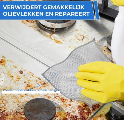 Set van 10 Herbruikbare Schuurdoeken
