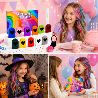 ColorPop uitwasbaar haarkrijt set van 12 kleuren