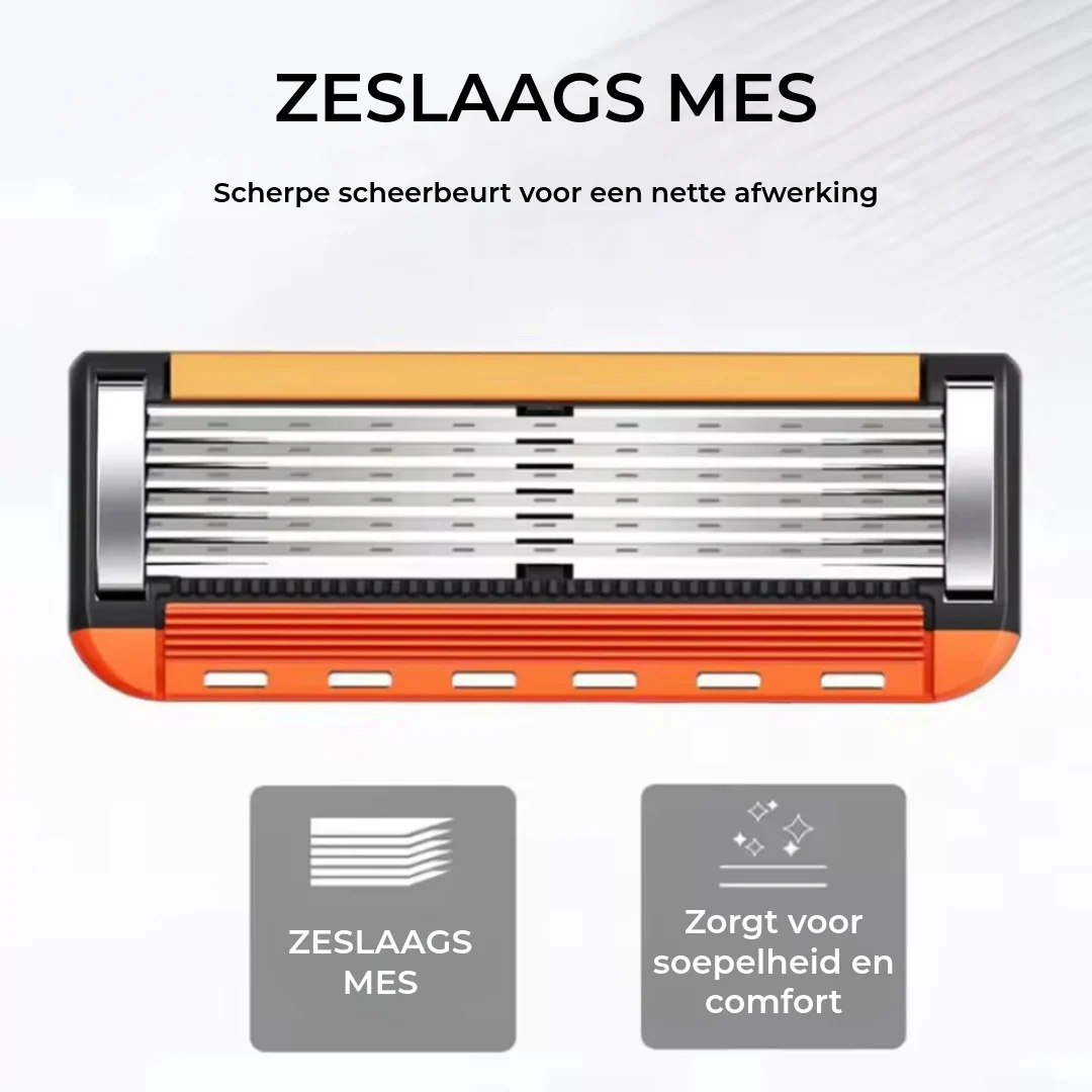 ProShave 6 – Scheermesjes met 6 mesjes in een verpakking van 24/48 stuks
