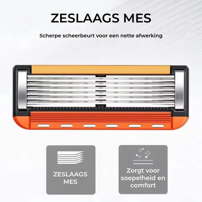 ProShave 6 – Scheermesjes met 6 mesjes in een verpakking van 24/48 stuks