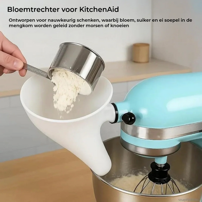 Handige Mixertrechter Vullen Zonder Knoeien
