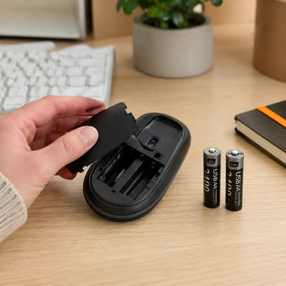 Oplaadbare AA lithium batterijen 1,5V USB C set van 2