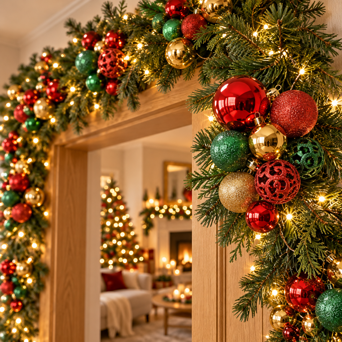 Set van 100 kerstballen voor de kerstboom
