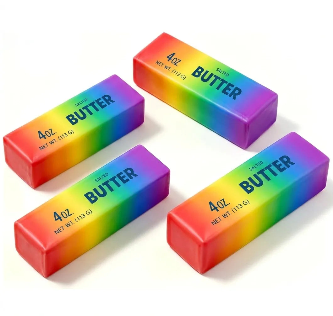 Set van 4 Boter Squishys