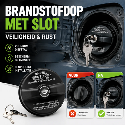 Afsluitbare Brandstofdop met Slot