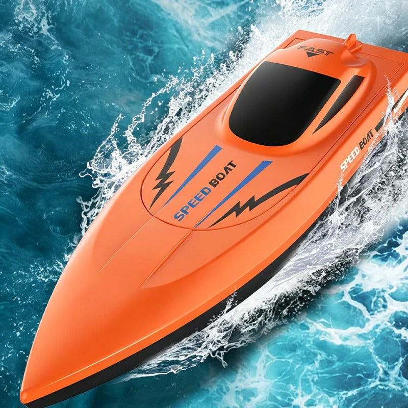 2,4 GHz supersnelle RC-raceboot met dubbele motoren