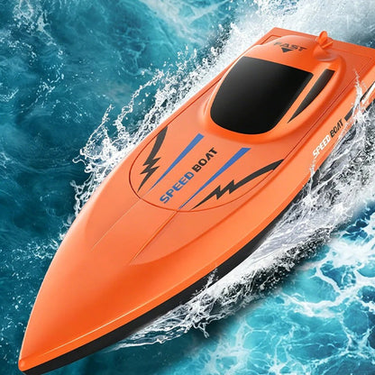 2,4 GHz supersnelle RC-raceboot met dubbele motoren