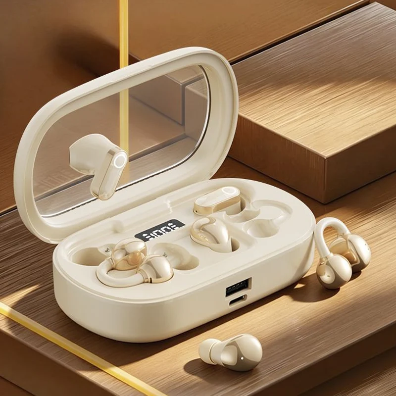 Lichtgewicht Bluetooth oordopjes met oorclip voor sport