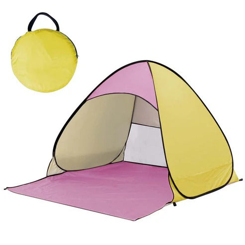 Automatische pop-up strandtent