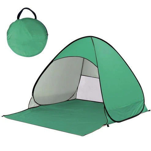 Automatische pop-up strandtent