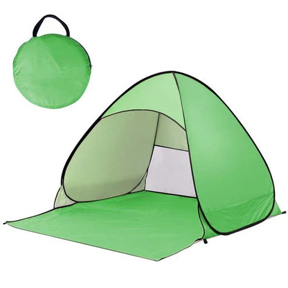 Automatische pop-up strandtent