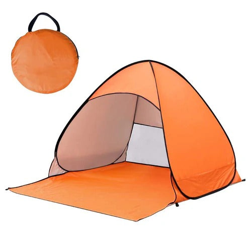 Automatische pop-up strandtent