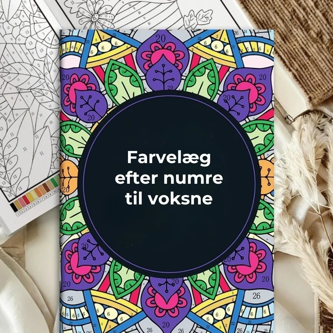 Kleurboek op Nummer voor Volwassenen