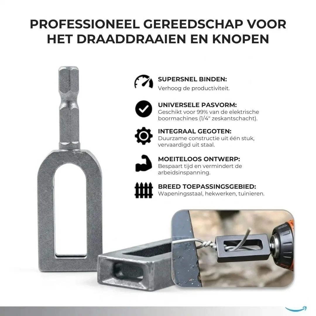 Draaddraaier voor Boormachine