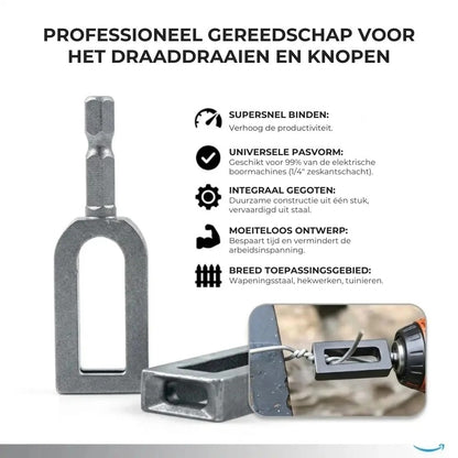 Draaddraaier voor Boormachine