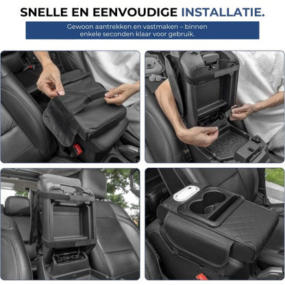 5 in 1 organizer voor auto middenconsole