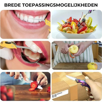 Haai 3 in 1 sleutelhanger multitool