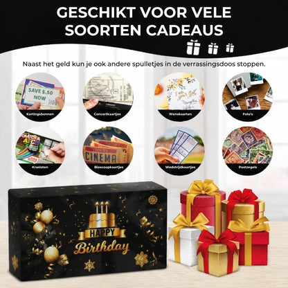 Verrassingsdoos voor Verjaardag