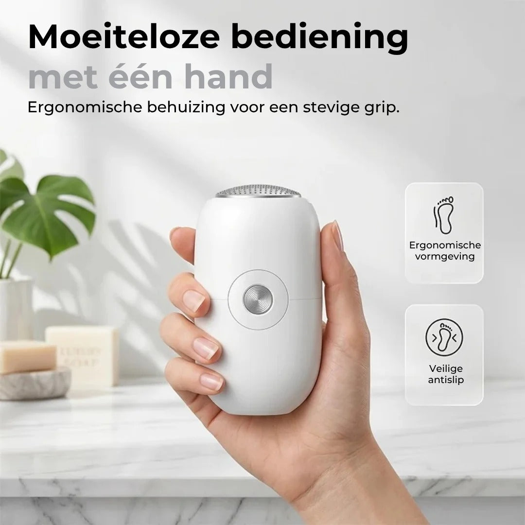 Elektrische eeltverwijderaar voor voeten