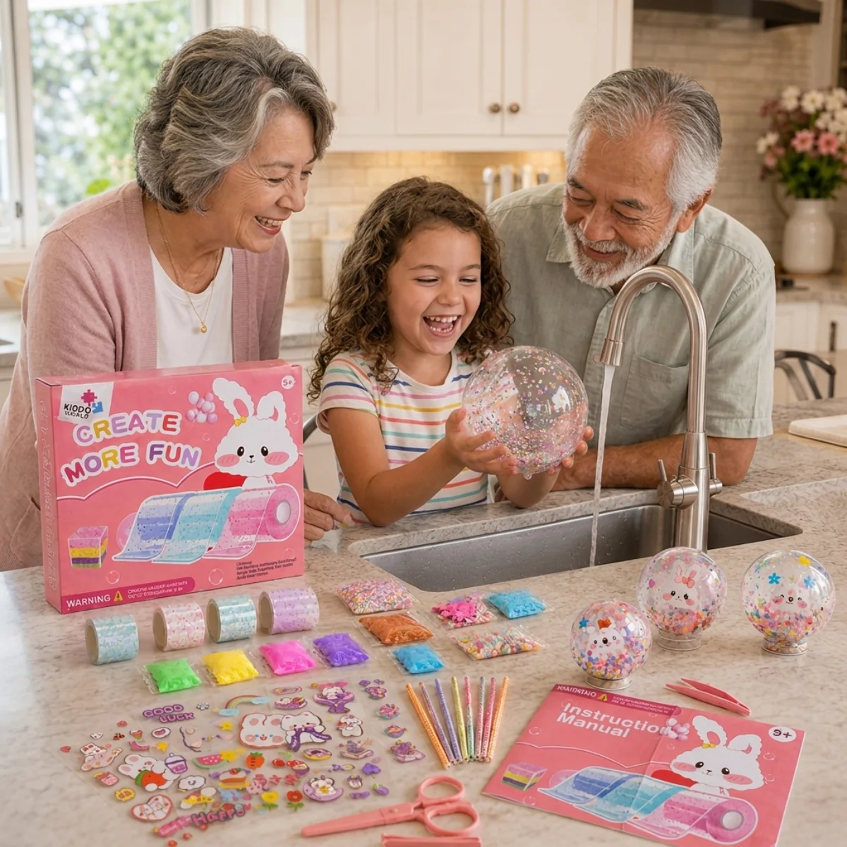 DIY Bubble Squishies knutselset 41 delig