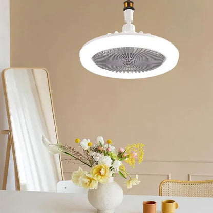 2 in 1 plafondventilator met LED lamp en afstandsbediening