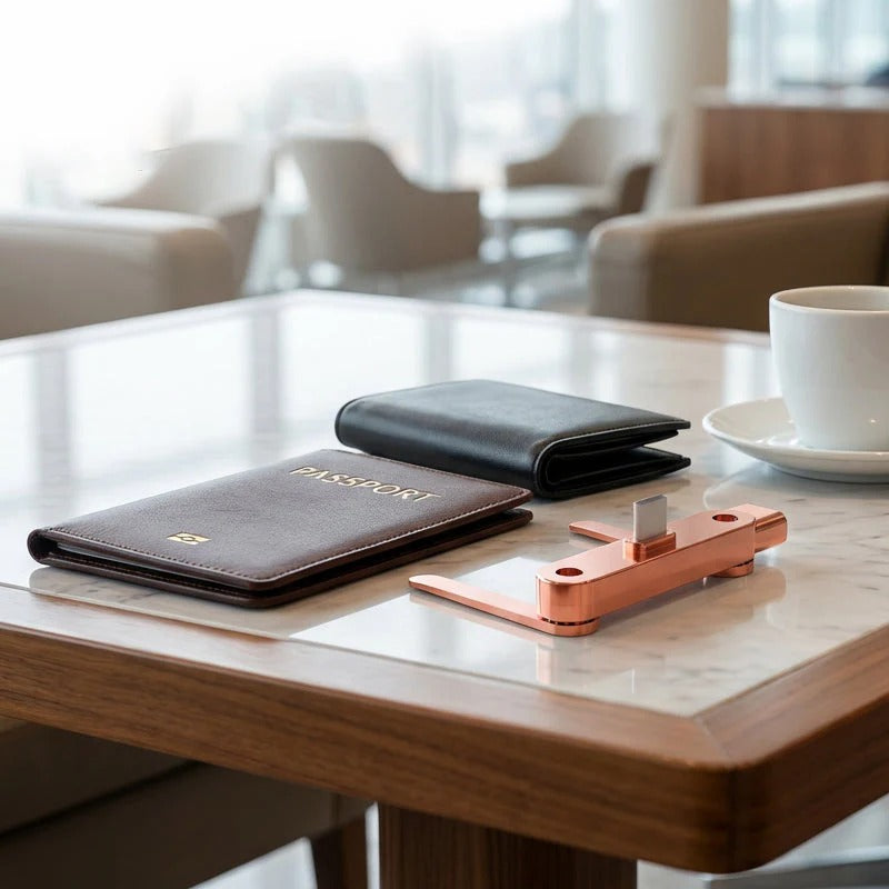Snelle oplaadadapter met 360° opvouwbare telefoonstandaard