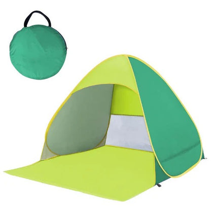 Automatische pop-up strandtent