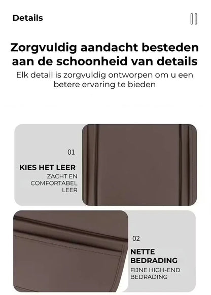 Armsteunhoes voor auto middenconsole met zijvakken