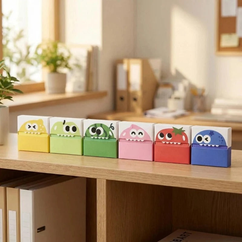 Fruitmonster pop up plakbriefjes 80 vellen