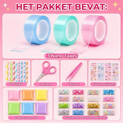 DIY Bubble Squishies knutselset 41 delig