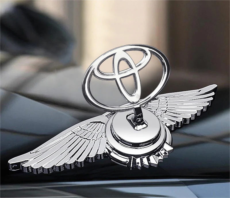 Motorkapembleem met autologo