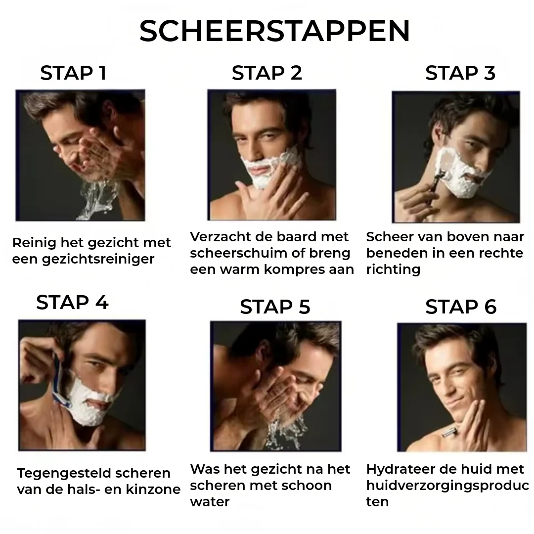 ProShave 6 – Scheermesjes met 6 mesjes in een verpakking van 24/48 stuks