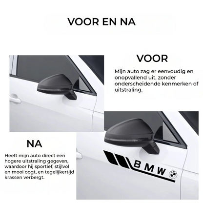 Auto Sierstickers (4 stuks)