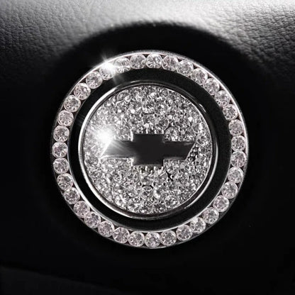 Strass ring voor auto startknop