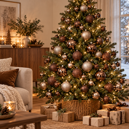 Set van 100 kerstballen voor de kerstboom