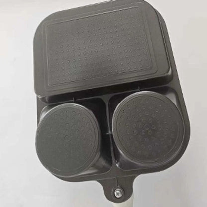 3-in-1 kopvormige pan met groot formaat
