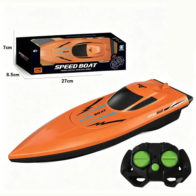 2,4 GHz supersnelle RC-raceboot met dubbele motoren
