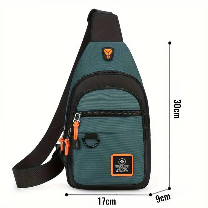 Waterdichte Crossbodytas met Meerdere Opbergvakken