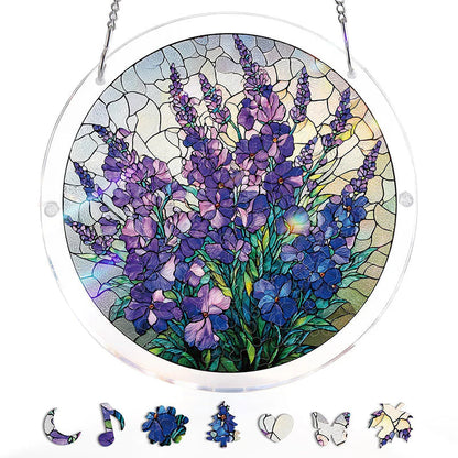Hangende Acrylpuzzel met Zonnevanger van 83 Stukjes