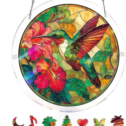 Hangende Acrylpuzzel met Zonnevanger van 83 Stukjes