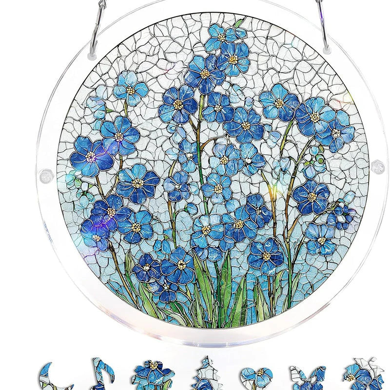 Hangende Acrylpuzzel met Zonnevanger van 83 Stukjes
