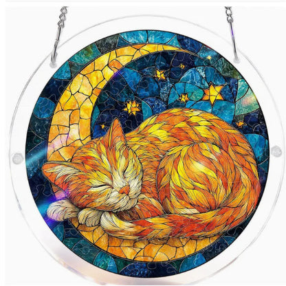 Hangende Acrylpuzzel met Zonnevanger van 83 Stukjes