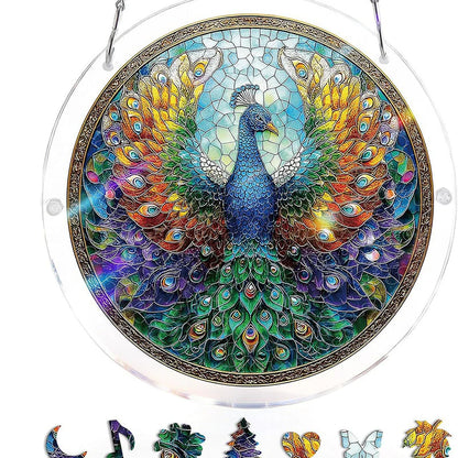 Hangende Acrylpuzzel met Zonnevanger van 83 Stukjes