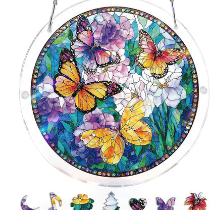 Hangende Acrylpuzzel met Zonnevanger van 83 Stukjes