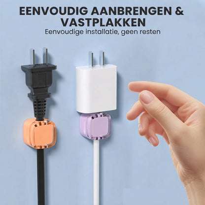 Zelfklevende kabelclip voor gladde oppervlakken